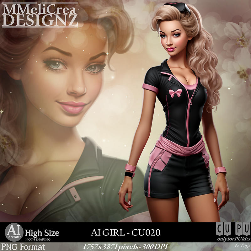 (image for) AI - GIRL CU020 (CU4PU/PNG)